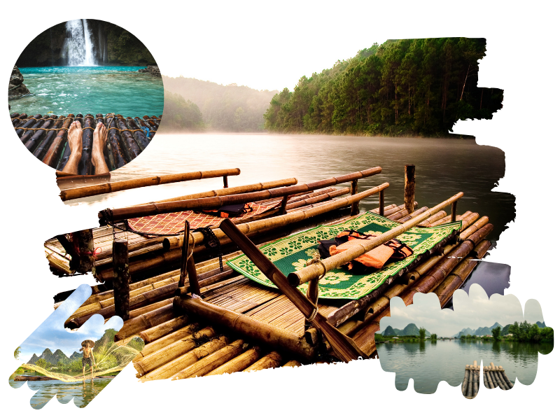 Khaolak Bamboo Raft half day trip